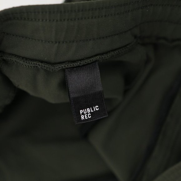 Public Rec All Day Every Day Joggers Pants Men's 42 X 28 Green Stretch Gym - Picture 8 of 9